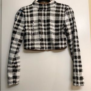 Lovers + Friends Sequin Crop Top